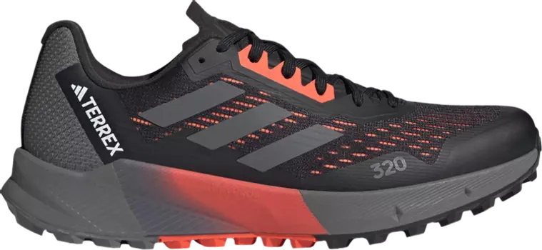 Кроссовки Adidas Terrex Agravic Flow 2 'Black Grey', черный