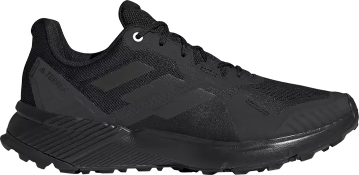 Кроссовки Adidas Terrex Soulstride 'Black Grey', черный