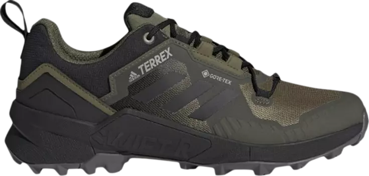 Кроссовки Adidas Terrex Swift R3 GTX 'Focus Olive', зеленый