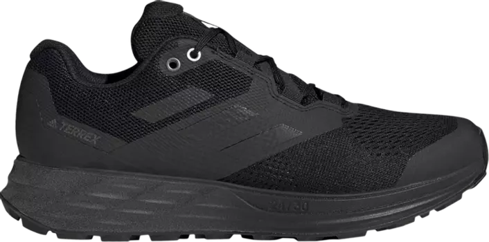 Кроссовки Adidas Terrex Two Flow 'Black Grey', черный