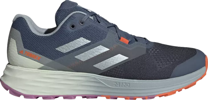 Кроссовки Adidas Terrex Two Flow 'Wonder Steel Magic Grey Metallic', серый