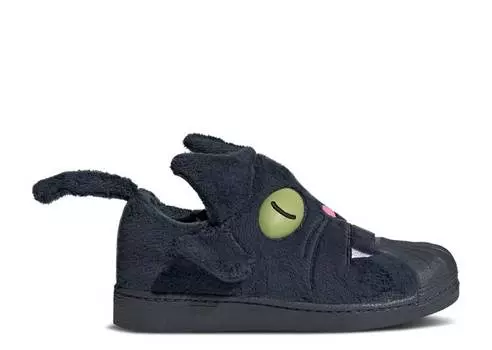 Кроссовки Adidas THE SIMPSONS X SUPERSTAR 360 LITTLE KID 'SNOWBALL', белый