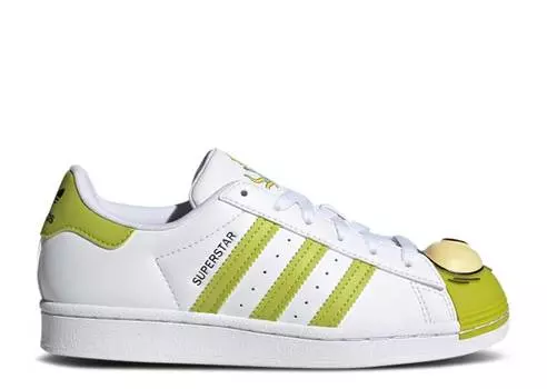 Кроссовки Adidas THE SIMPSONS X SUPERSTAR J 'KANG AND KODOS', белый
