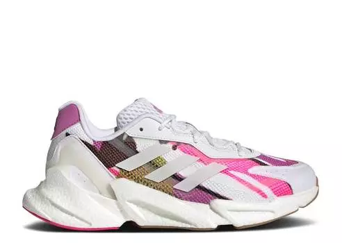 Кроссовки Adidas THEBE MAGUGU X WMNS X9000L4 'WHITE TEAM SHOCK PINK', белый