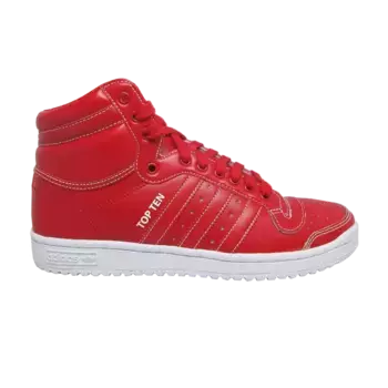 Кроссовки Adidas Top Ten Hi 'Scarlet Red', красный
