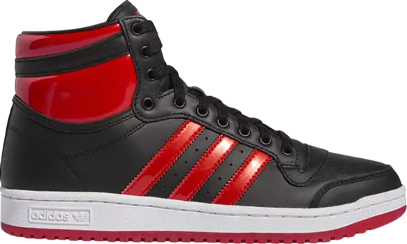 Кроссовки Adidas Top Ten High 'Black Vivid Red', черный