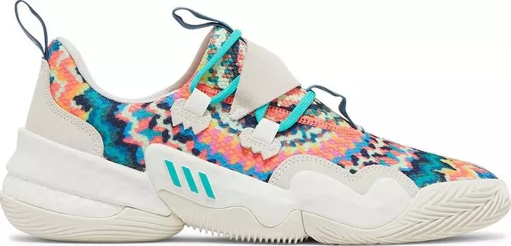 Кроссовки Adidas Trae Young 1 'Tie-Dye', многоцветный
