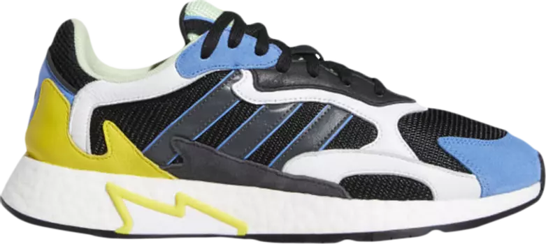 Кроссовки Adidas Tresc Run 'Core Black Yellow', черный