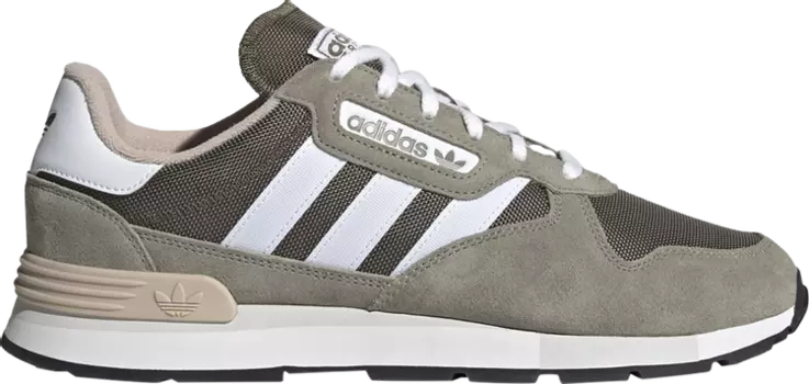 Кроссовки Adidas Treziod 2 'Olive Strata Silver Pebble', зеленый