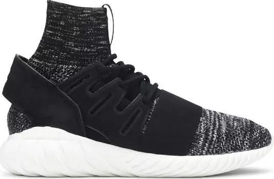 Кроссовки Adidas Tubular Doom PK 'Clear Granite', черный