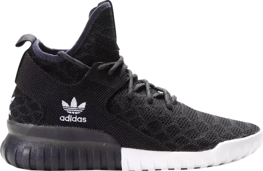 Кроссовки Adidas Tubular X Primeknit 'Core Black Carbon', черный