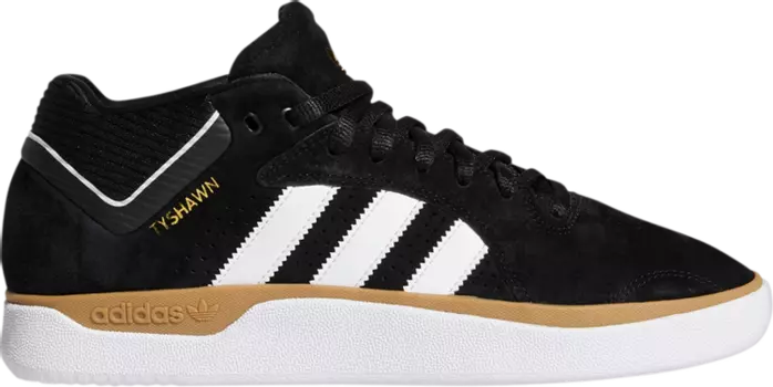 Кроссовки Adidas Tyshawn 'Core Black Gum', черный