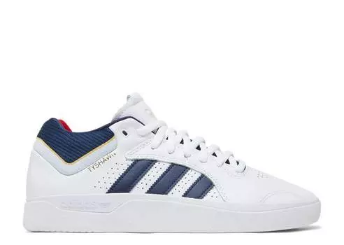 Кроссовки Adidas TYSHAWN 'WHITE COLLEGIATE NAVY', белый