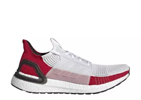 Кроссовки Adidas ULTRABOOST 19 'WHITE SCARLET', белый