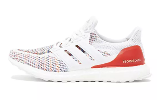 Кроссовки Adidas Ultraboost 1.0 Unisex, белый/красный