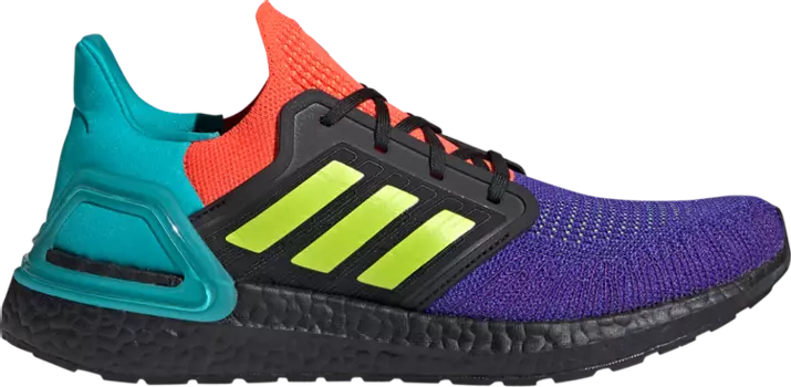 Кроссовки Adidas UltraBoost 20 'What The Core Black', многоцветный