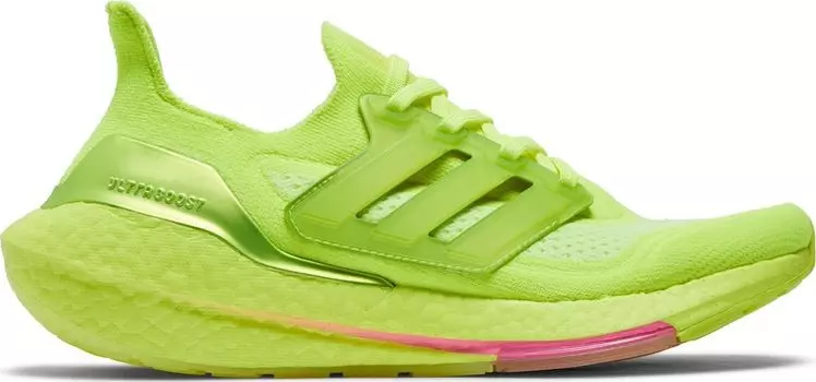 Кроссовки Adidas UltraBoost 21, зеленый