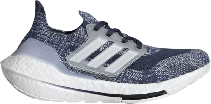 Кроссовки Adidas UltraBoost 21 Primeblue J 'Crew Blue', синий