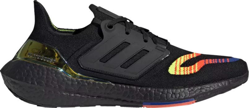 Кроссовки Adidas UltraBoost 22 'Linear Energy Black', черный