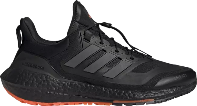 Кроссовки Adidas UltraBoost 22 Cold.RDY 2.0 'Black Impact Orange', черный