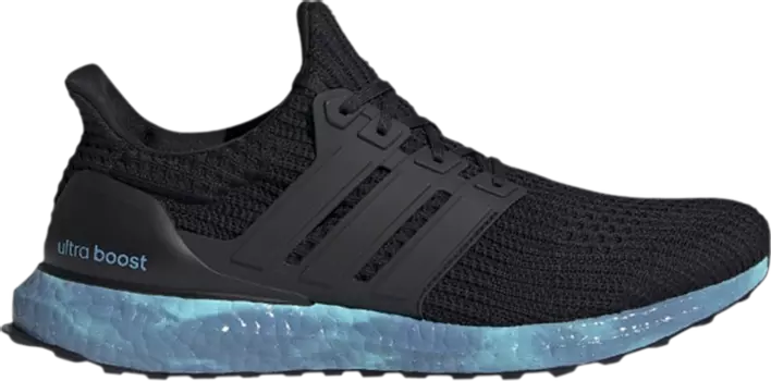 Кроссовки Adidas UltraBoost 4.0 DNA 'Watercolor Pack - Hazy Blue', черный
