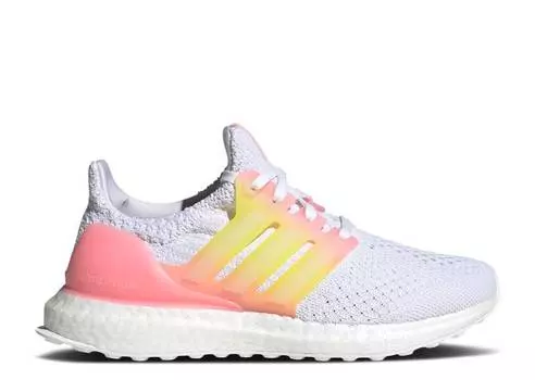 Кроссовки Adidas ULTRABOOST 5.0 DNA J 'WHITE BEAM PINK', белый