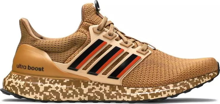 Кроссовки Adidas UltraBoost DNA 'Digital Camo - Raw Desert', загар
