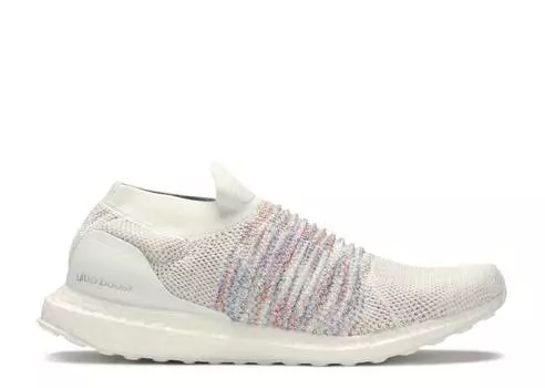 Кроссовки Adidas ULTRABOOST LACELESS 'WHITE MULTI-COLOR', белый