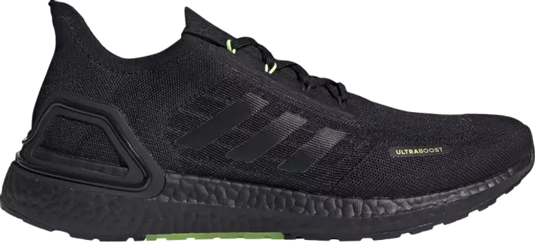 Кроссовки Adidas UltraBoost Summer.Rdy 'Black Signal Green', черный