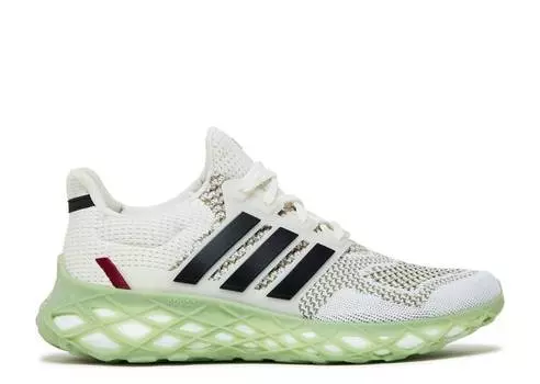 Кроссовки Adidas ULTRABOOST WEB DNA 'WHITE ORBIT GREEN', белый