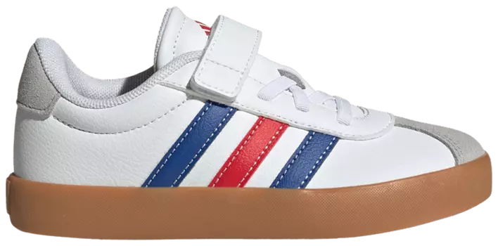Кроссовки adidas VL Court 3.0 EL C 'White Royal Blue Scarlet', белый