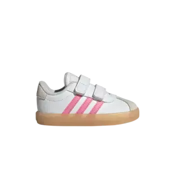 Кроссовки adidas VL Court 3.0 I White Bliss Pink, белый