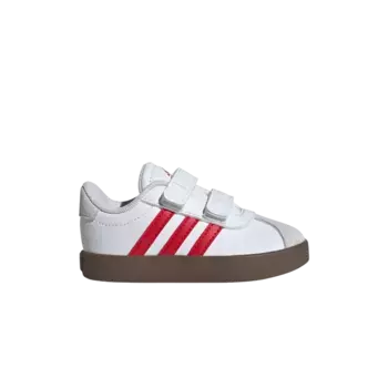 Кроссовки adidas VL Court 3.0 I White Scarlet Gum, белый