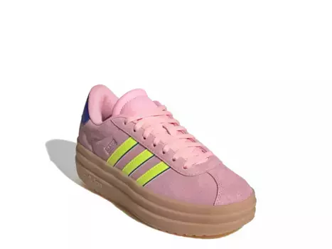Кроссовки Adidas VL Court Bold Platform Sneaker — детские, розовые