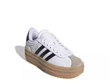 Кроссовки Adidas VL Court Bold Platform Sneaker — детские, белые/черные