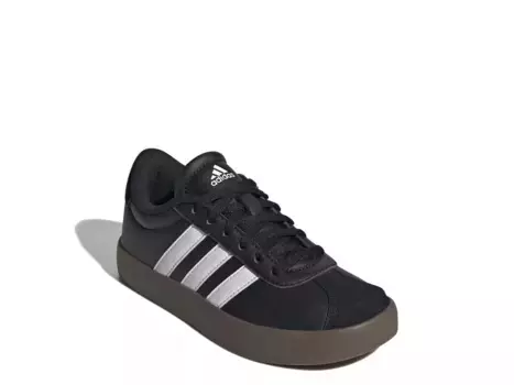 Кроссовки Adidas VL Court — детские, черные