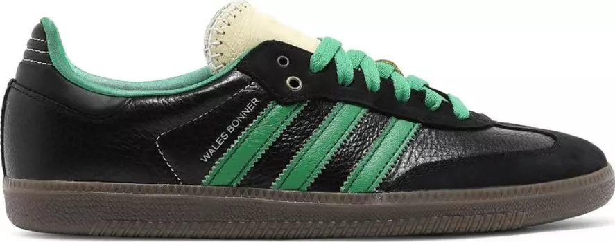 Кроссовки Adidas Wales Bonner x Samba 'Black Green', черный