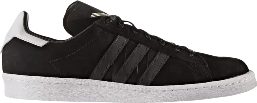 Кроссовки Adidas White Mountaineering x Campus 80s 'Black', черный
