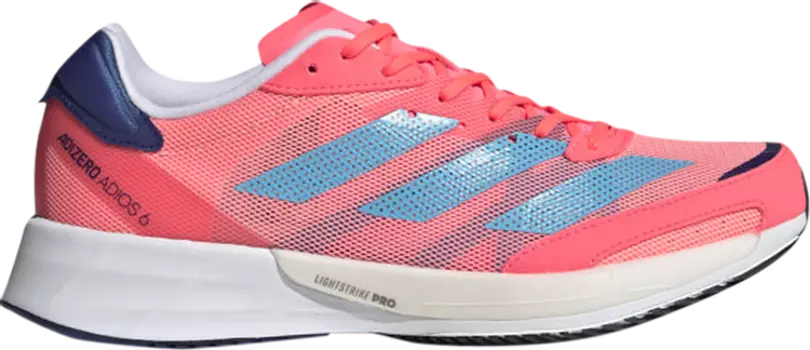 Кроссовки Adidas Wmns Adizero Adios 6 'Turbo Sky Rush', красный