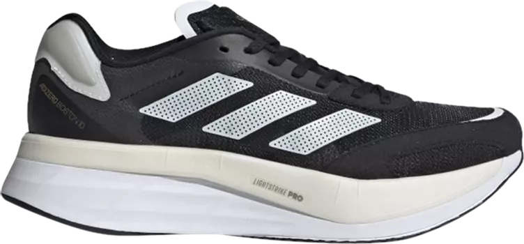 Кроссовки Adidas Wmns Adizero Boston 10 'Black White', черный