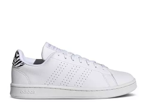 Кроссовки Adidas WMNS ADVANTAGE 'ZEBRA HEEL PRINT', белый