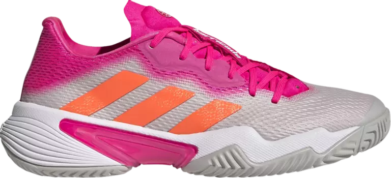 Кроссовки Adidas Wmns Barricade 'Grey Team Shock Pink', серый