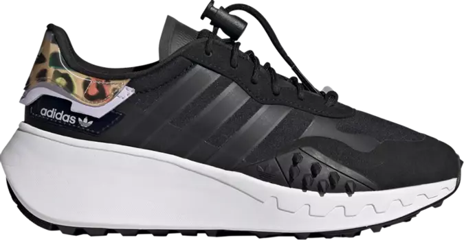 Кроссовки Adidas Wmns Choigo 'Animal Print - Black', черный