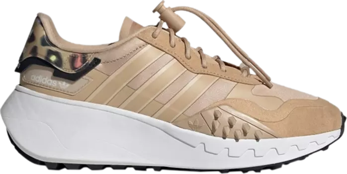 Кроссовки Adidas Wmns Choigo 'Animal Print - Pale Nude', коричневый