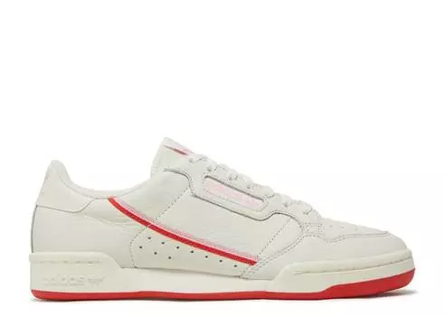 Кроссовки Adidas WMNS CONTINENTAL 80 'OFF WHITE PINK', белый