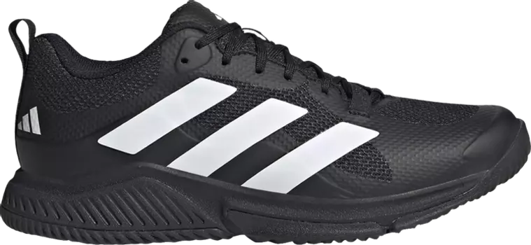 Кроссовки Adidas Wmns Court Team Bounce 2.0 'Black White', черный