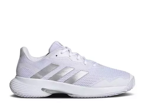 Кроссовки Adidas WMNS COURTJAM CONTROL 'WHITE SILVER METALLIC', белый