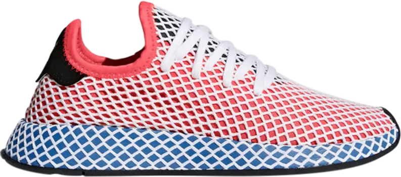 Кроссовки Adidas Wmns Deerupt 'Red Blue', красный