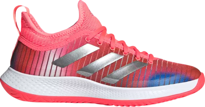 Кроссовки Adidas Wmns Defiant Generation 'Turbo Silver Metallic', красный
