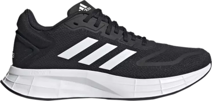 Кроссовки Adidas Wmns Duramo 10 Wide 'Black White', черный
